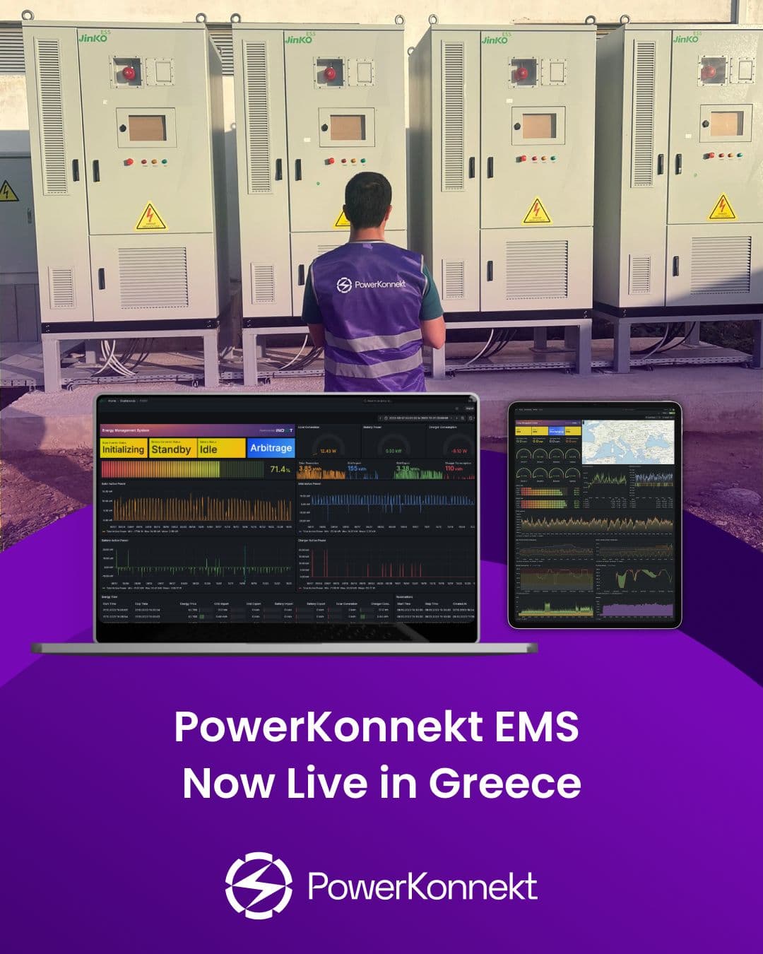 PowerKonnekt EMS Live Operations Greece