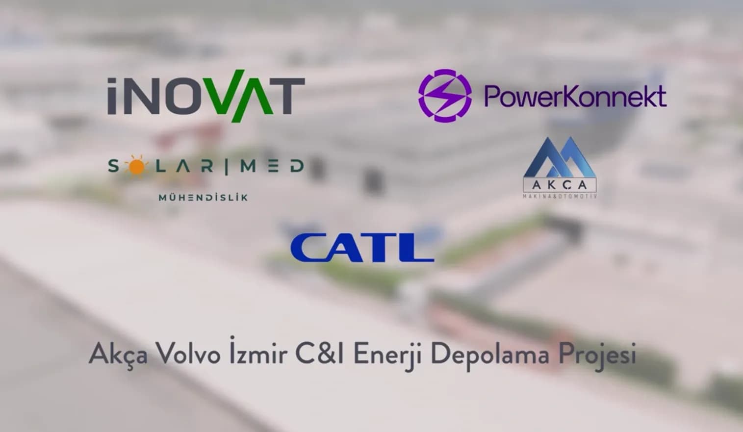 C&I Energy storage project Akca-Solarmed-Volvo